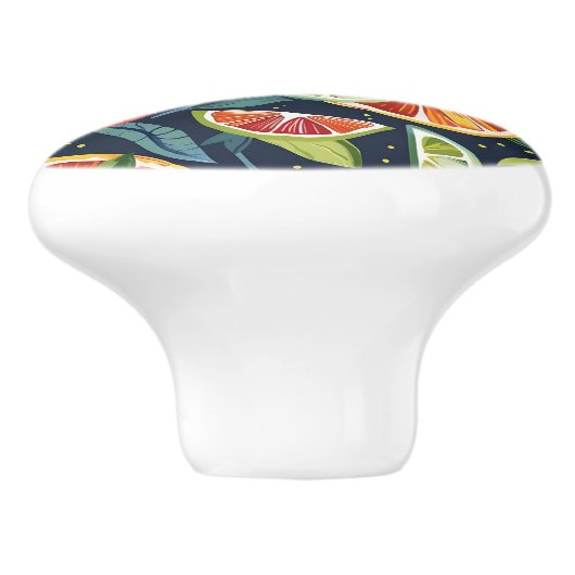 Kleurrijke citrus keramische knoppen (Zijkant)