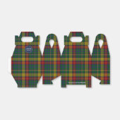 Kleurrijke Clan Buchanan Plaid Event Favor Gift Bo Bedankdoosjes (Uitgevouwen)