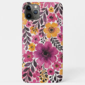 Kleurrijke Classy Delicate Waterverf Flowers Case-Mate iPhone Case (Achterkant)
