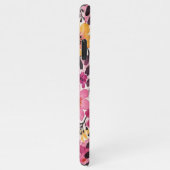 Kleurrijke Classy Delicate Waterverf Flowers iPhone Hoesje (Rechterkant)