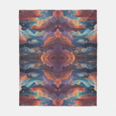 Kleurrijke Cloud Patroon Fleece Gezellig & Stijlvo (Voorkant)