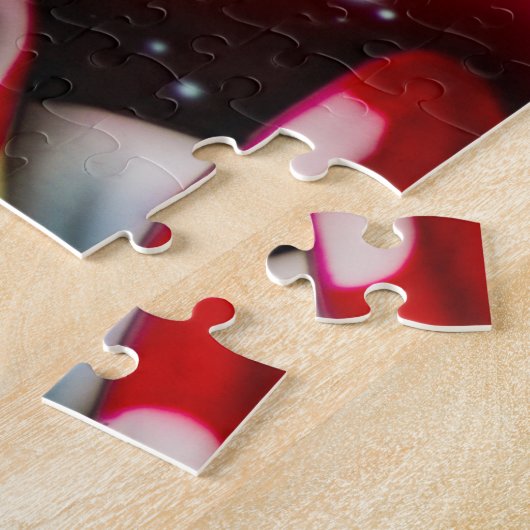 Kleurrijke clown Face Legpuzzel (Zijkant)