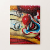 Kleurrijke clown Face Legpuzzel (Verticaal)