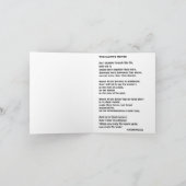 KLEURRIJKE CLOWN KAART w / CLOWN'S PRAYER! (Binnen)