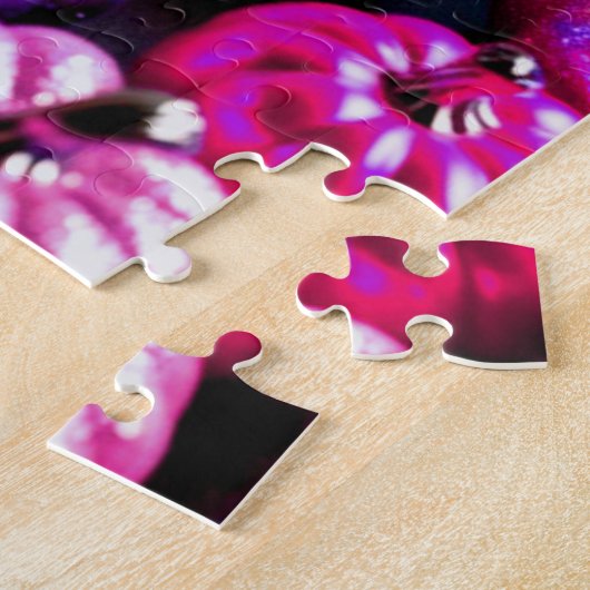 Kleurrijke cluster van Halloween pompoenen Legpuzzel (Zijkant)