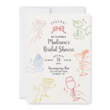 Kleurrijke Cocktail Party Vrijgezellenfeest Party 