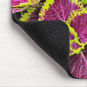 Kleurrijke Coleus bladeren Muismat (Hoek)