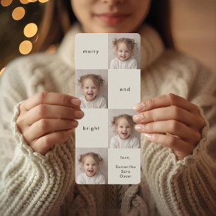 Kleurrijke Collage Foto Kerstmis