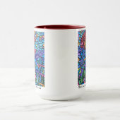 Kleurrijke Colorado-vlag en levendig landschap Mok (Midden)