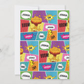 Kleurrijke Comic Book Pop Art Kids Verjaardagsfees Kaart (Achterkant)