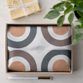 Kleurrijke concentrische cirkels verjaardag tissuepapier (Geschenk)