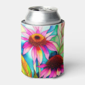 Kleurrijke Coneflower Cooler om Drinken gekoeld te (Blikje Voorkant)