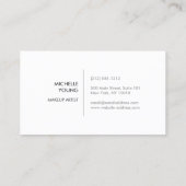 Kleurrijke Confetti Bokeh op Grey Modern II Visitekaartje