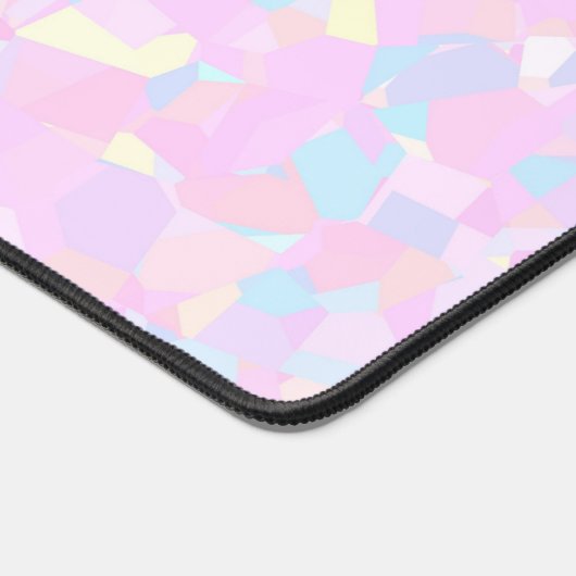 Kleurrijke Confetti Bureaumat (Hoek)