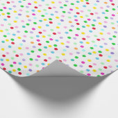 Kleurrijke Confetti Cadeaupapier (Hoek)