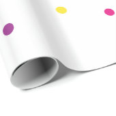 Kleurrijke Confetti Cadeaupapier (Rol Hoek)