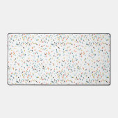 Kleurrijke Confetti Herfst Pattern Bureaumat (Voorkant)