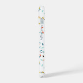 Kleurrijke Confetti Herfst Pattern iPhone 15 Case (Linkerkant)