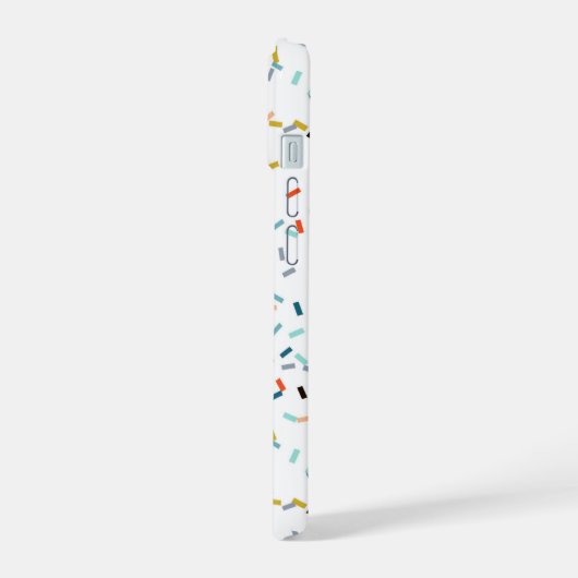 Kleurrijke Confetti Herfst Pattern iPhone 15 Case (Linkerkant)