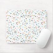 Kleurrijke Confetti Herfst Pattern Muismat (Met muis)