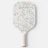 Kleurrijke Confetti Herfst Pattern Pickleball Paddle (Achterkant)