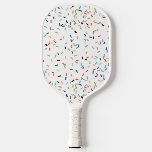Kleurrijke Confetti Herfst Pattern Pickleball Paddle (Achterkant)