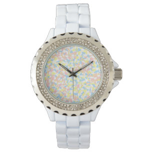 Kleurrijke Confetti  Horloge