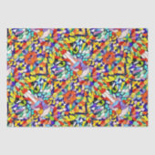 Kleurrijke Confetti met verborgen kattenogen - Cra Tissuepapier (Voorkant)