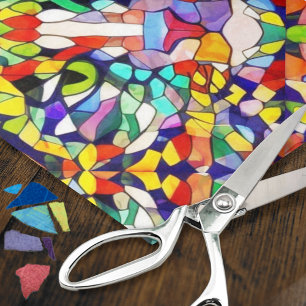 Kleurrijke Confetti met verborgen kattenogen - Cra Tissuepapier