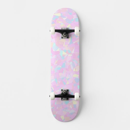 Kleurrijke Confetti Persoonlijk Skateboard (Voorkant)