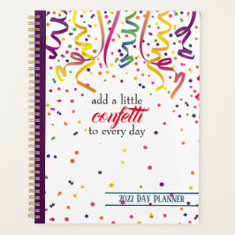 Kleurrijke Confetti Planner