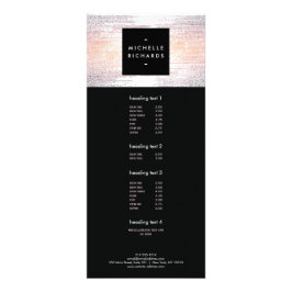 Kleurrijke Confetti regenpatroon Modern Reclamekaart