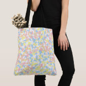 Kleurrijke Confetti Tote Bag (Dichtbij)