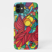 Kleurrijke connecties: Natuur en Huisdieren Case-Mate iPhone Case (Achterkant)