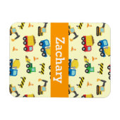 Kleurrijke constructie voertuigen patroon voor jon magneet (Horizontaal)