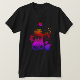 Kleurrijke Cool Abstract T-shirt
