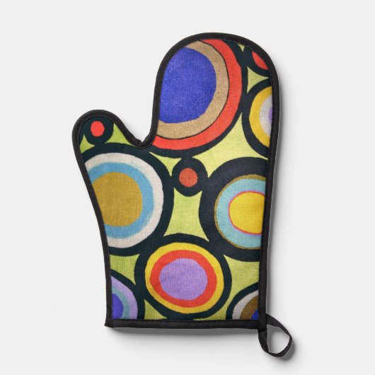 Kleurrijke COOL Oven Mitt Ovenwant (Voorkant)