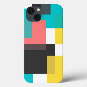 Kleurrijke, coole, trendy, geometrische vormkunst Case-Mate iPhone case
