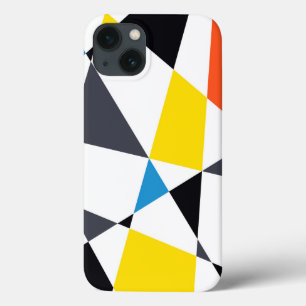 Kleurrijke, coole, trendy, moderne geometrische vo Case-Mate iPhone case