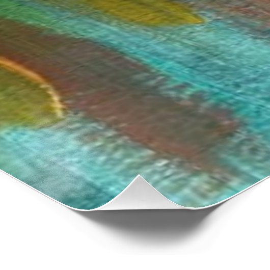 Kleurrijke Cornicello Perfect Poster (Hoek)