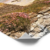 Kleurrijke Cornwall Engeland kustlandschap Poster (Hoek)