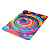 Kleurrijke Cosmic Vortex Art van Nebula Badmat (Gekanteld)