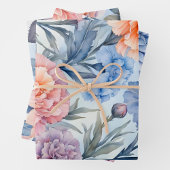 Kleurrijke Cottage Flowers Wrapping Paper Sheets
