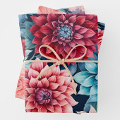 Kleurrijke Cottage Flowers Wrapping Paper Sheets