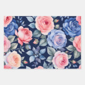 Kleurrijke Cottage Flowers Wrapping Paper Sheets (Voorkant 2)