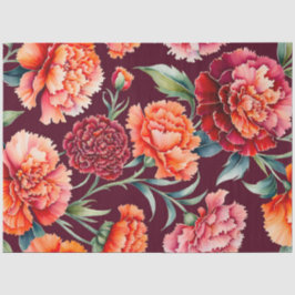 Kleurrijke Cottage Garden Flowers Art Tissue Paper Tissuepapier