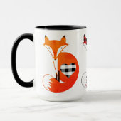 Kleurrijke Country Fox Design Mok (Links)