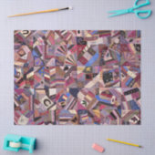 Kleurrijke Crazy Quilt Tissuepapier (Craft)