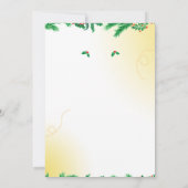 Kleurrijke creatieve minimale kerstboom foto kaart (Achterkant)