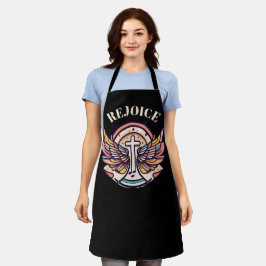 Kleurrijke Cross Agnel Wings verheugen zich Schort